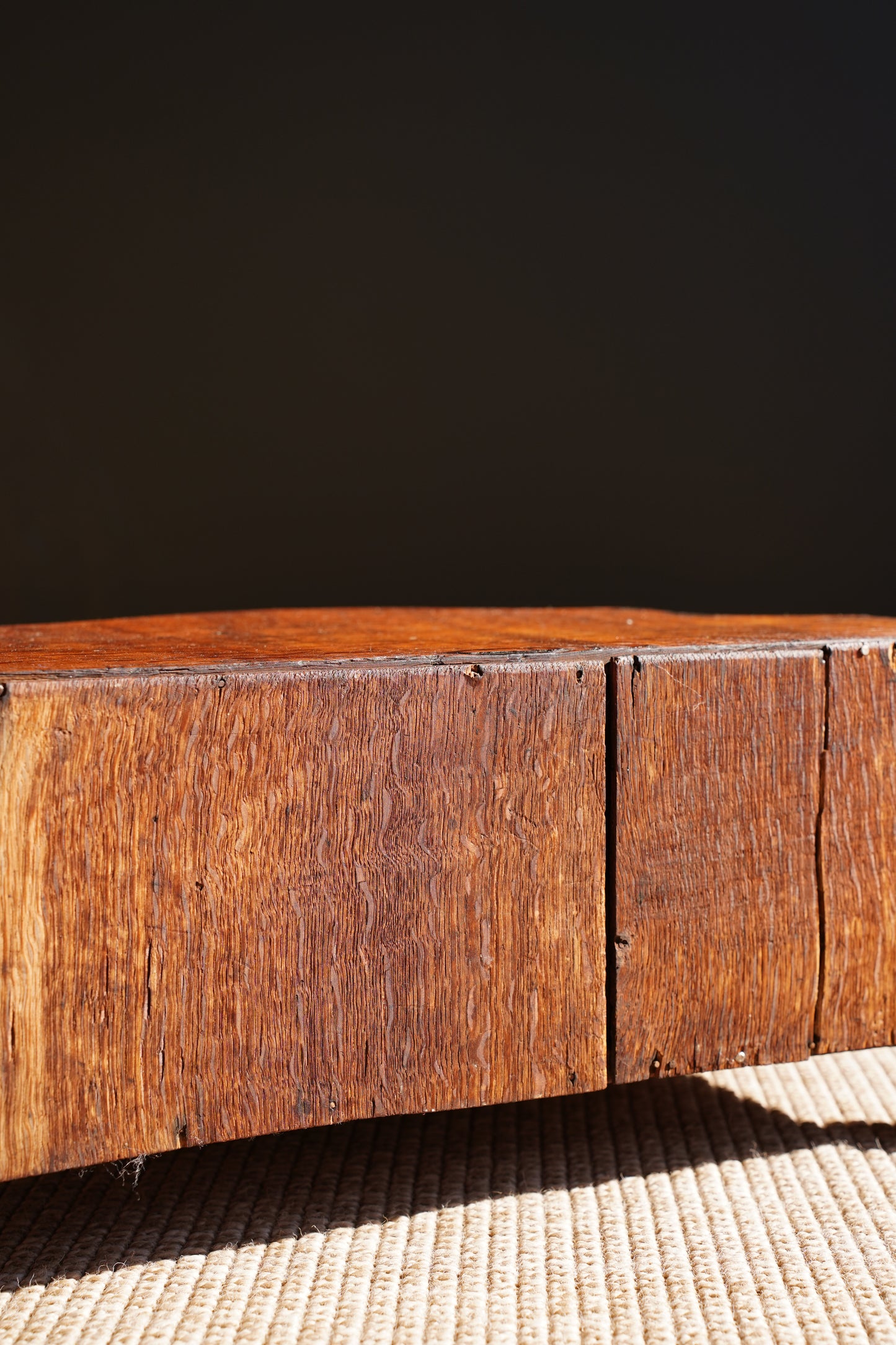 Antique Continental Oak Miniature Commode