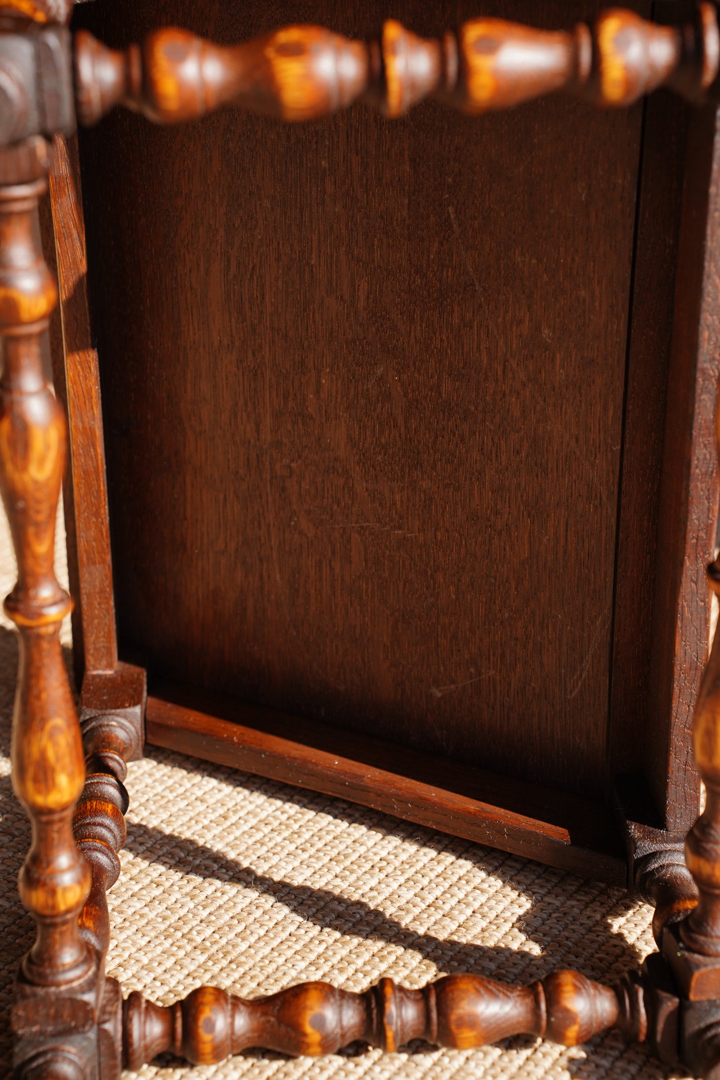 Antique Oak Book Stand, Tabletop Reading Slope, Circa 1900
