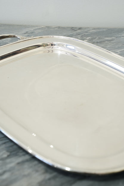 Vintage Meneses Spanish Silverplate Serving Tray