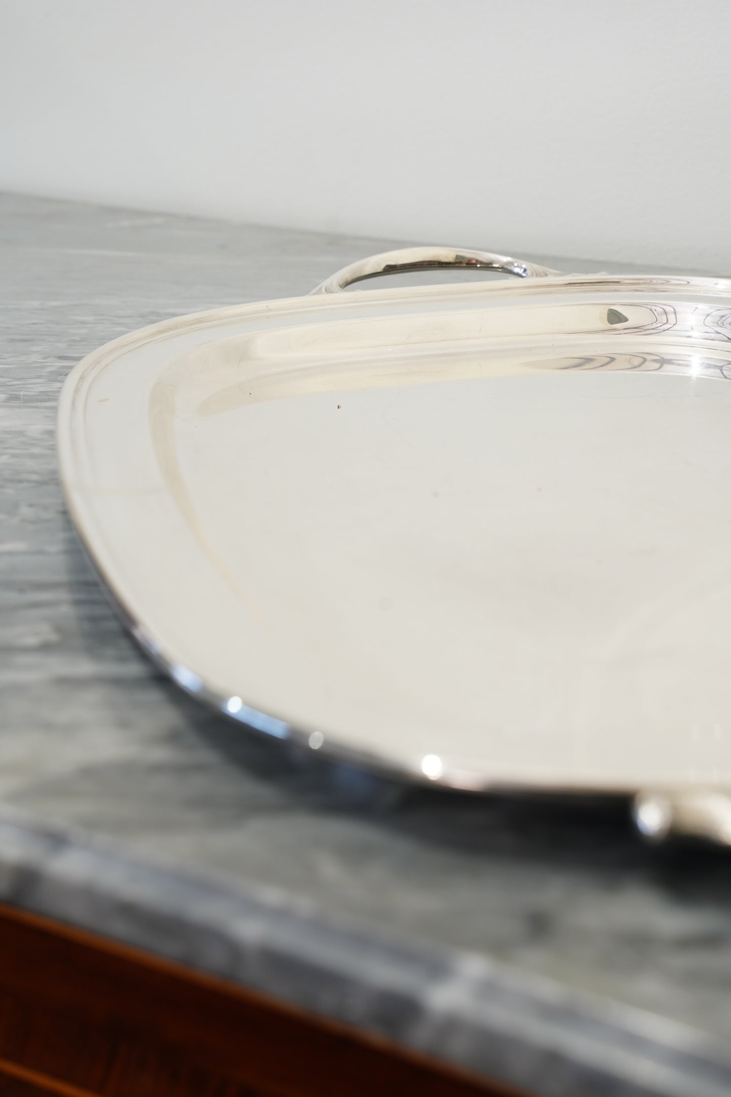 Vintage Meneses Spanish Silverplate Serving Tray
