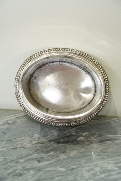 Antique English Sheffield Silver Plate Biscuit Box