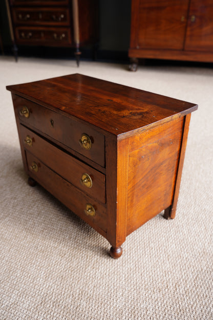 Antique Louis Philippe Miniature Chest of Drawers