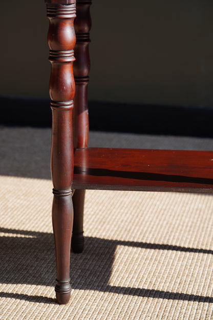 Antique Mahogany Side Table or Sewing Table