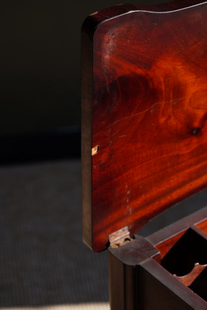 Antique Mahogany Side Table or Sewing Table