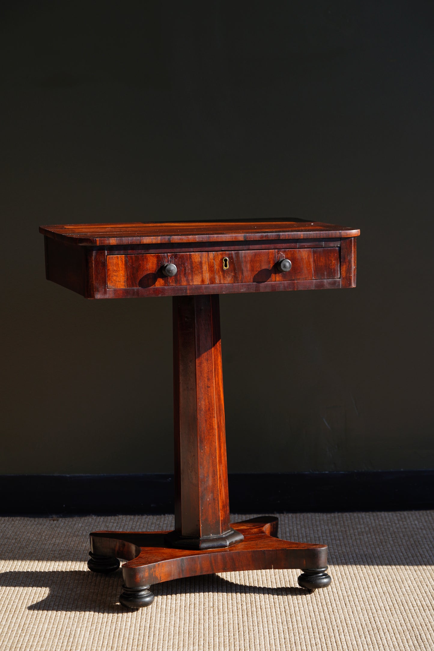 Antique William IV Rosewood Side Table