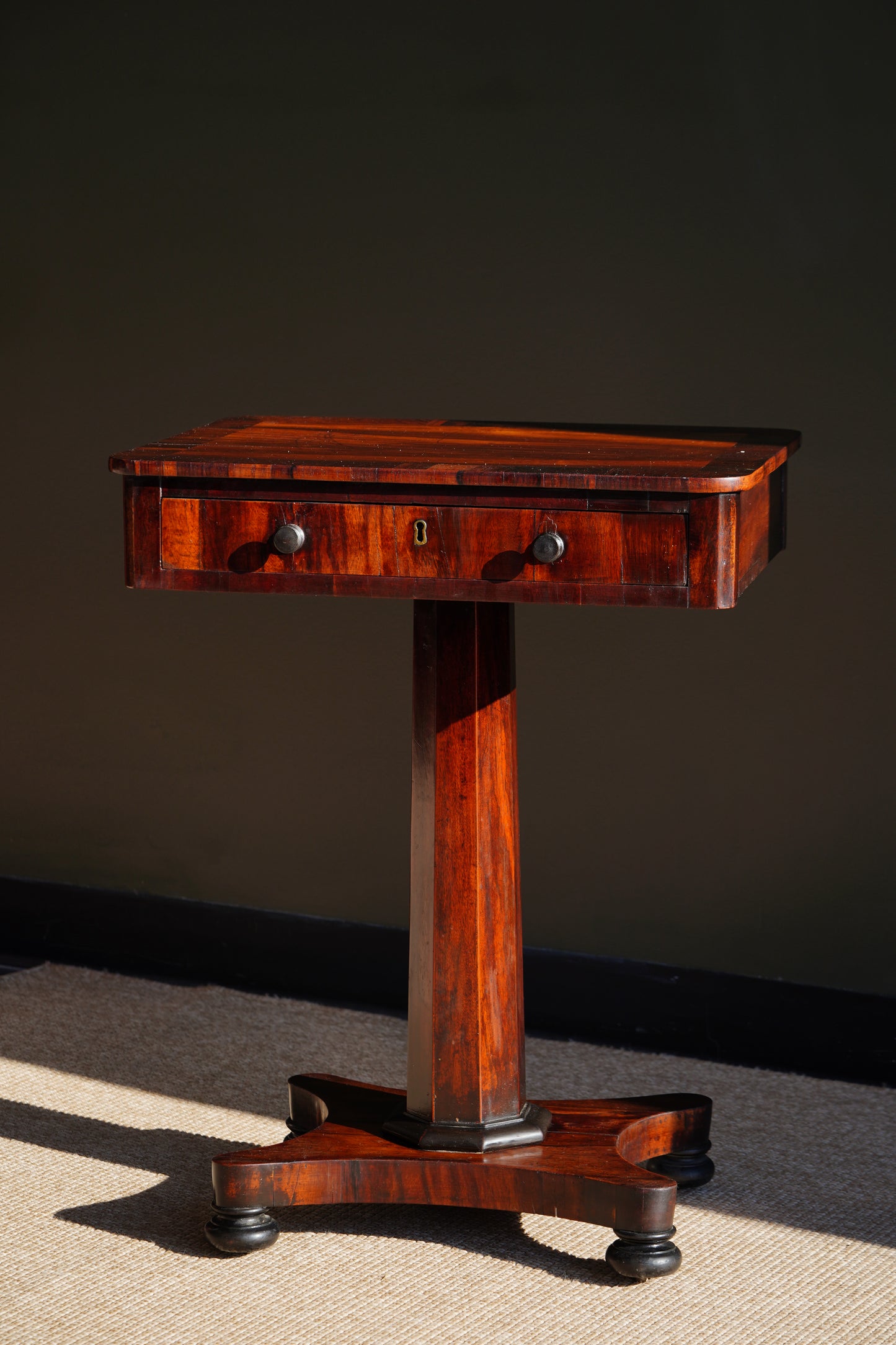 Antique William IV Rosewood Side Table