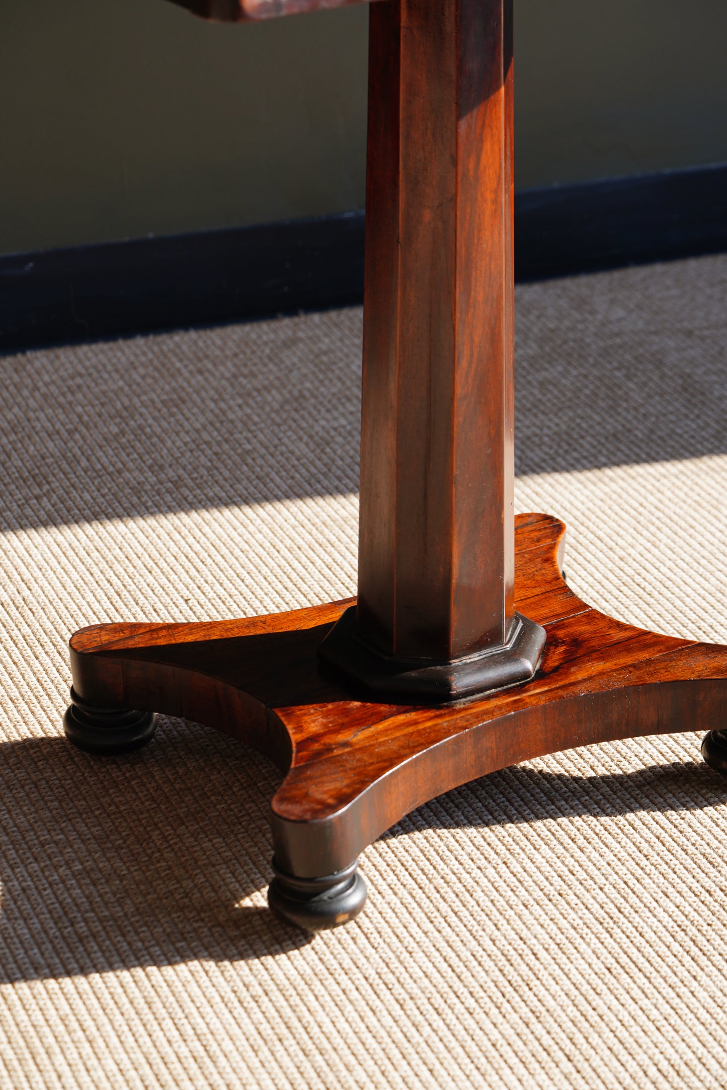 Antique William IV Rosewood Side Table
