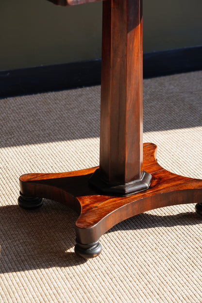 Antique William IV Rosewood Side Table