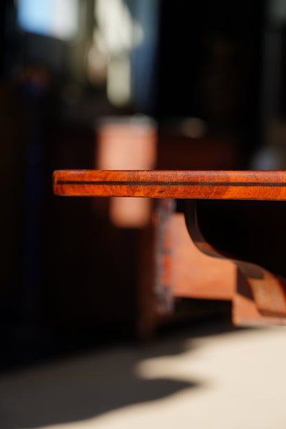 Antique English Mahogany Table with Drop Leaves, Circa 1820
