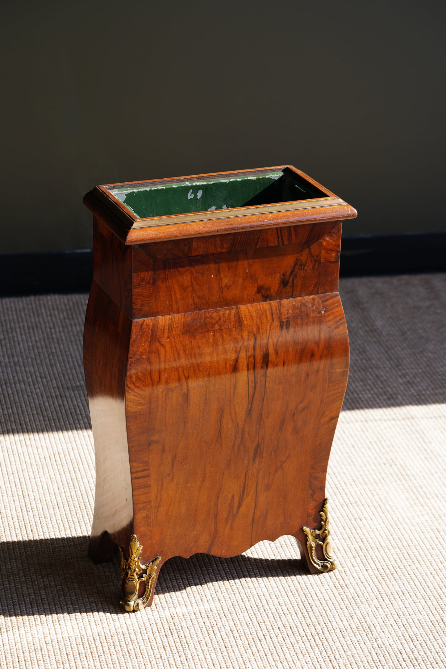 Antique Walnut Umbrella Stand