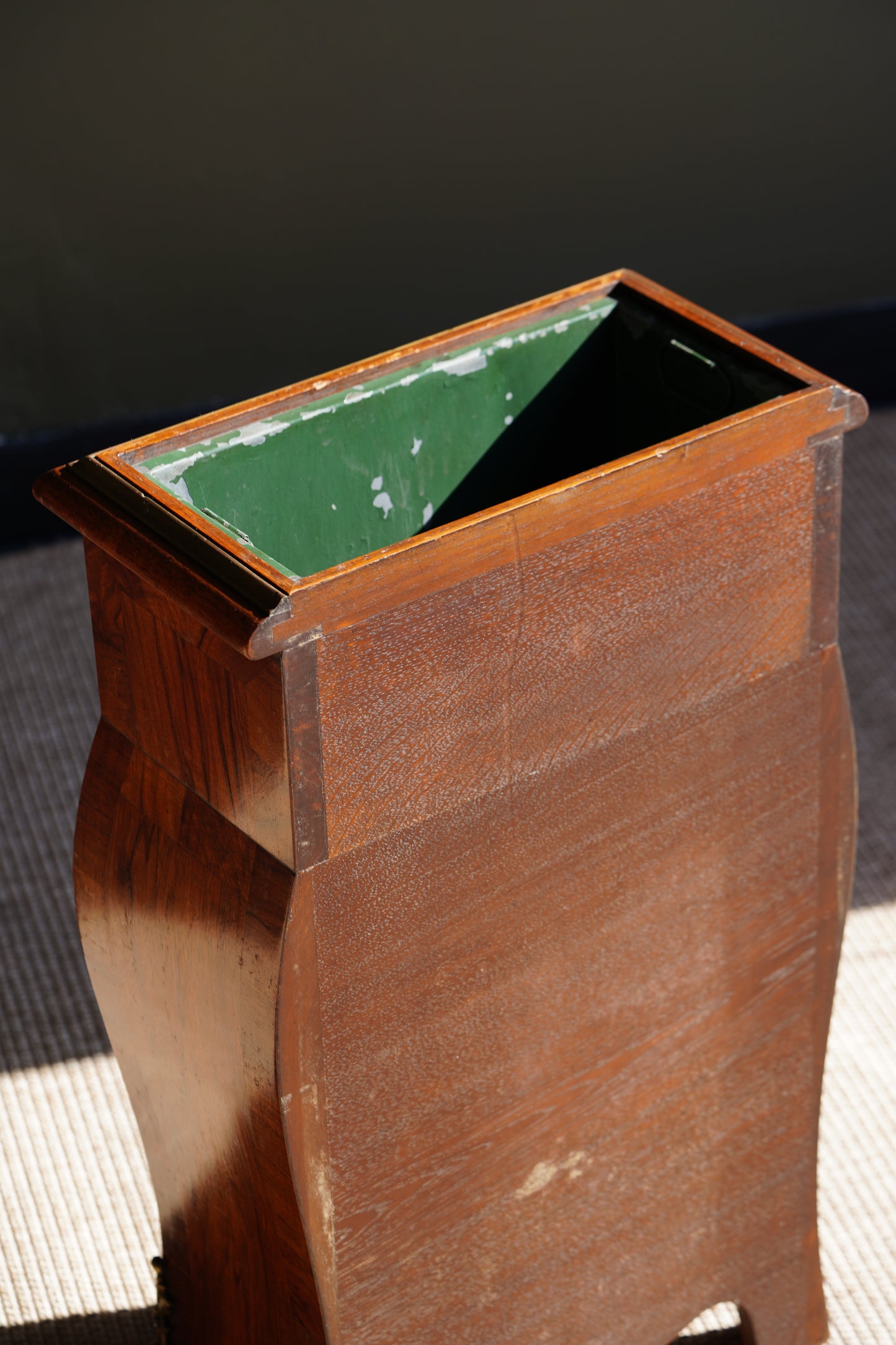 Antique Walnut Umbrella Stand