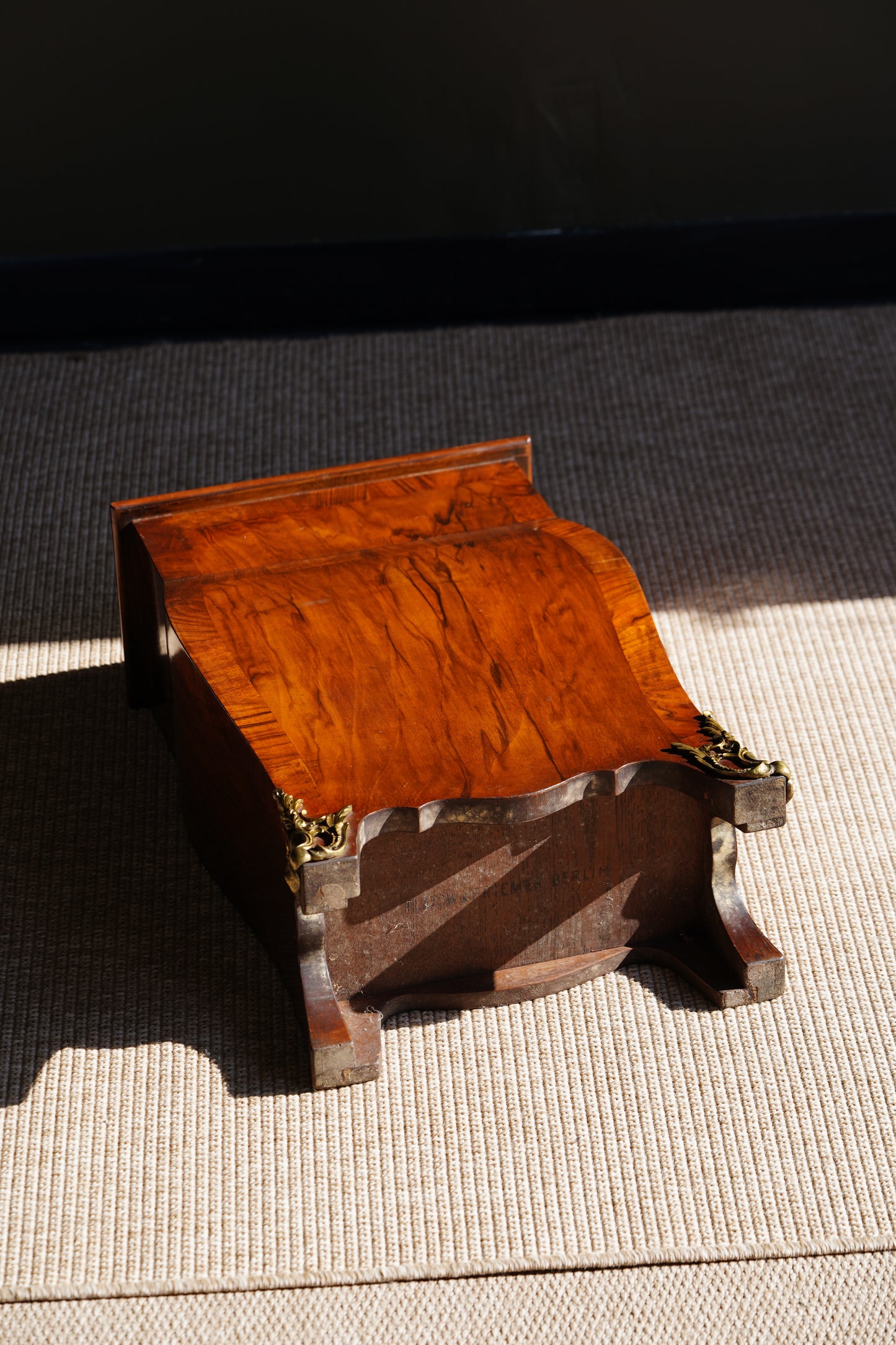 Antique Walnut Umbrella Stand