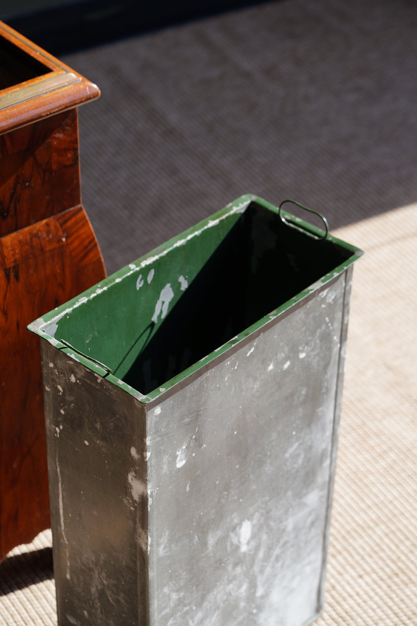 Antique Walnut Umbrella Stand