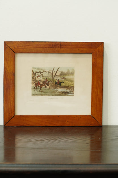 Vintage French Fox Hunting Prints After Henry Alken