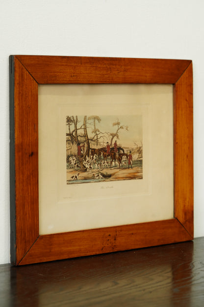 Vintage French Fox Hunting Prints After Henry Alken