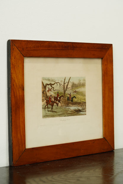 Vintage French Fox Hunting Prints After Henry Alken