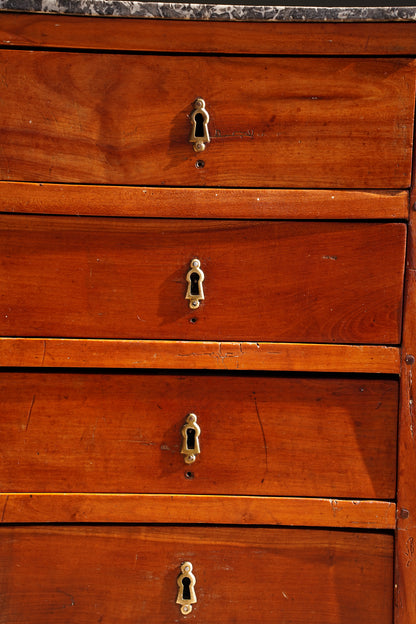 Antique French Directoire Cherry Chiffonnière