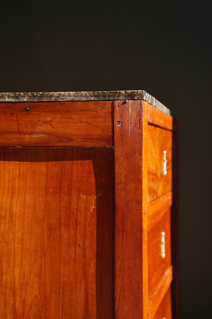 Antique French Directoire Cherry Chiffonnière