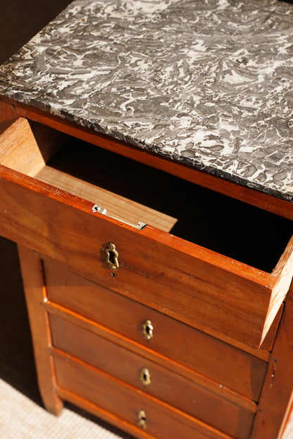 Antique French Directoire Cherry Chiffonnière