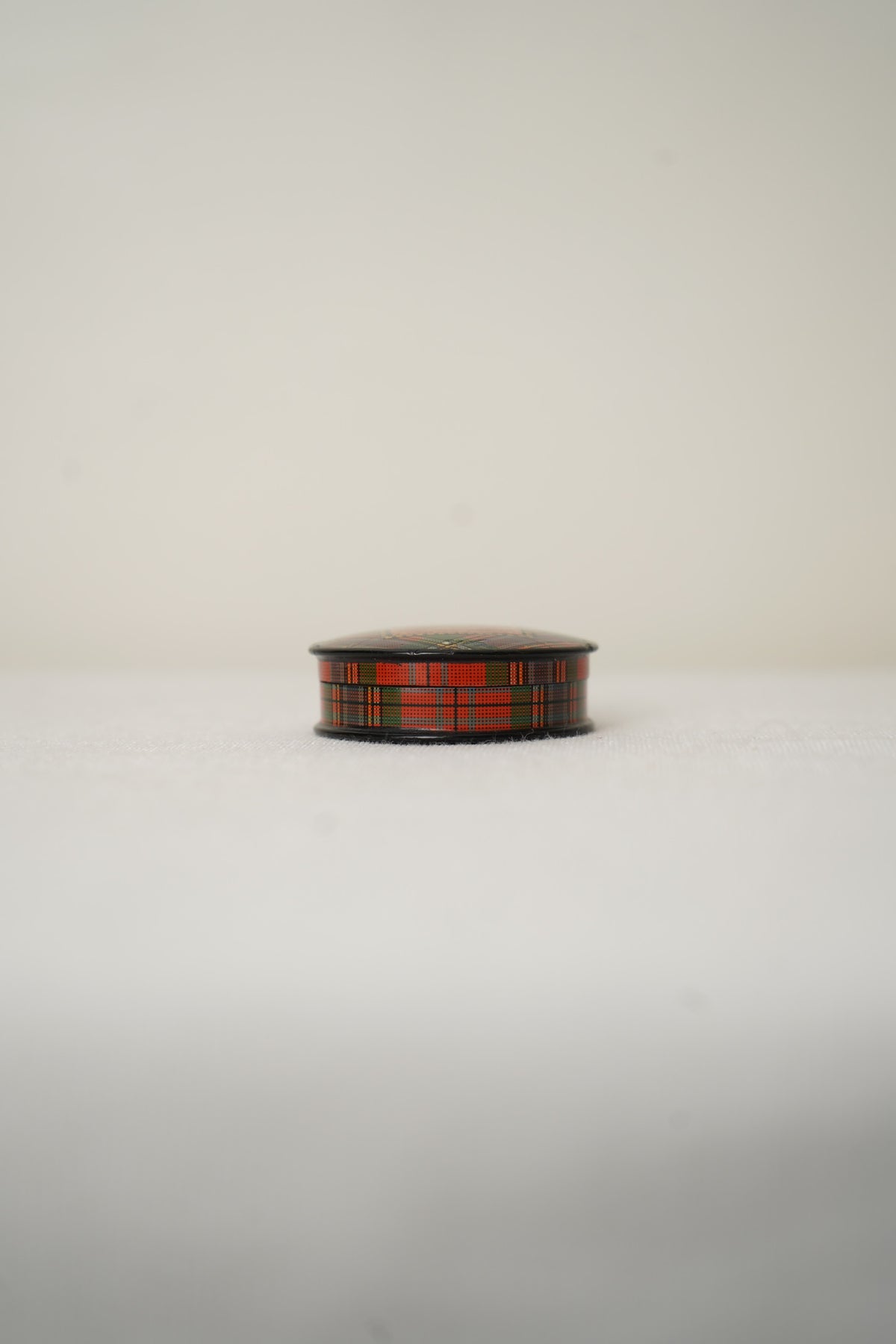 Victorian Scottish Tartanware Stamp Boxes with Queen Victoria Motifs, M'Lean