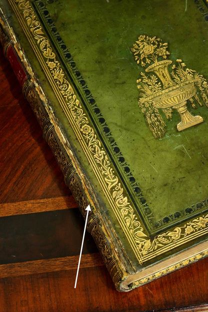 1845 Joseph Strutt Sports & Pastimes of England Green Calf *AS-IS*