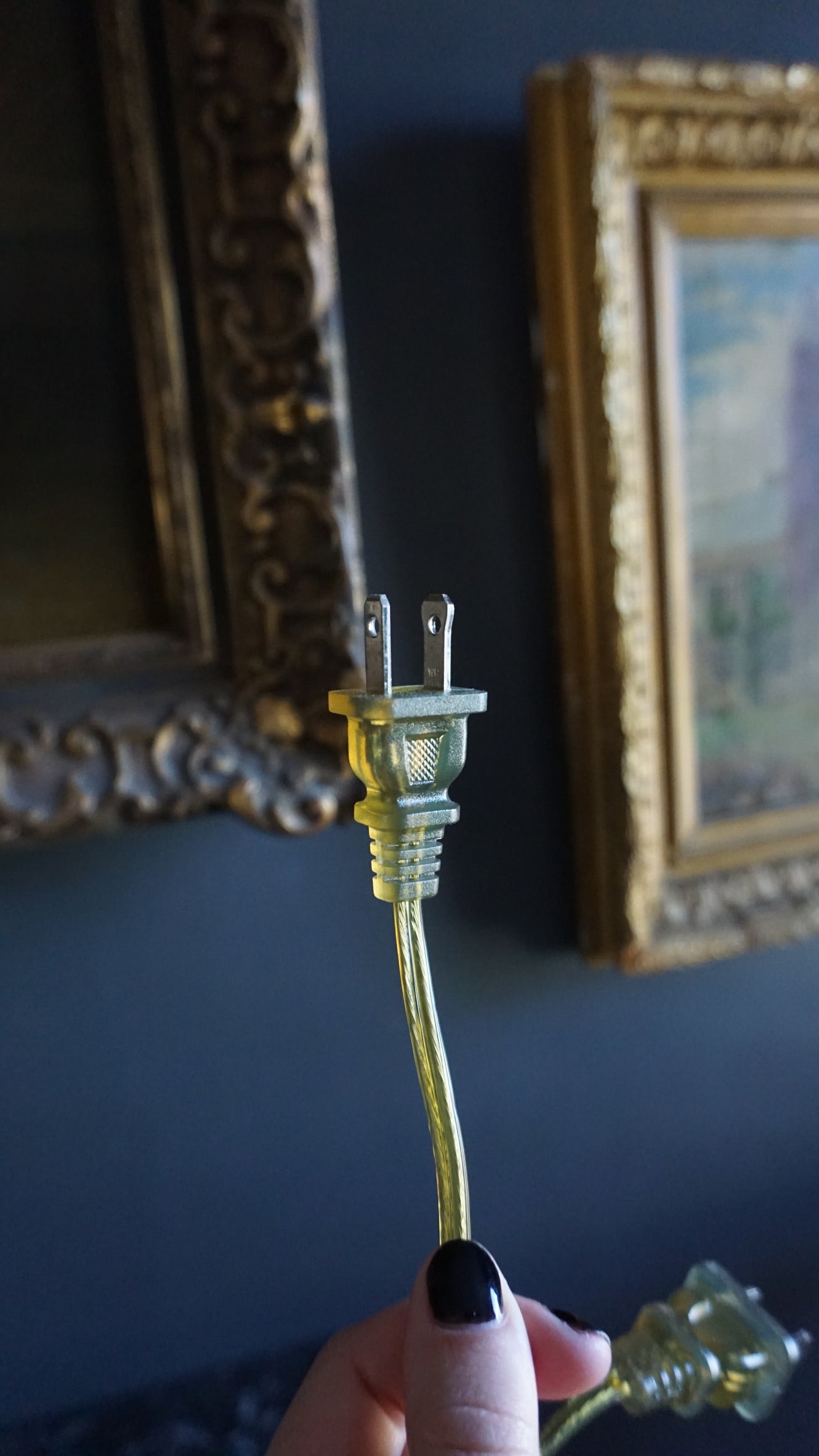 Pair of Petite Mid-Century Italian Alabaster Urn Lamps