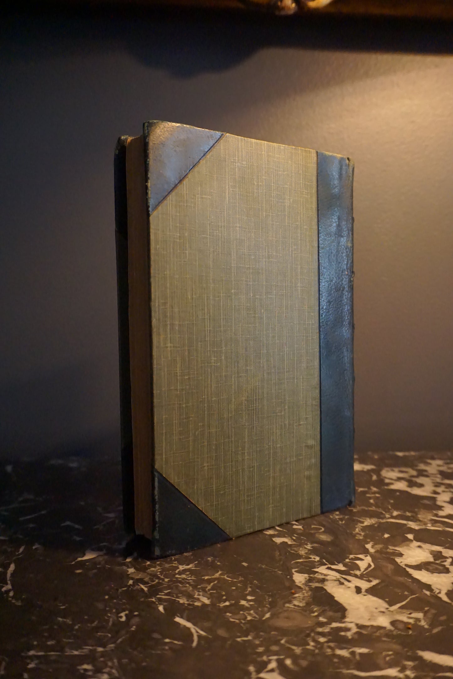 1916 "The Surgeon’s Log" Green Half Leather Book