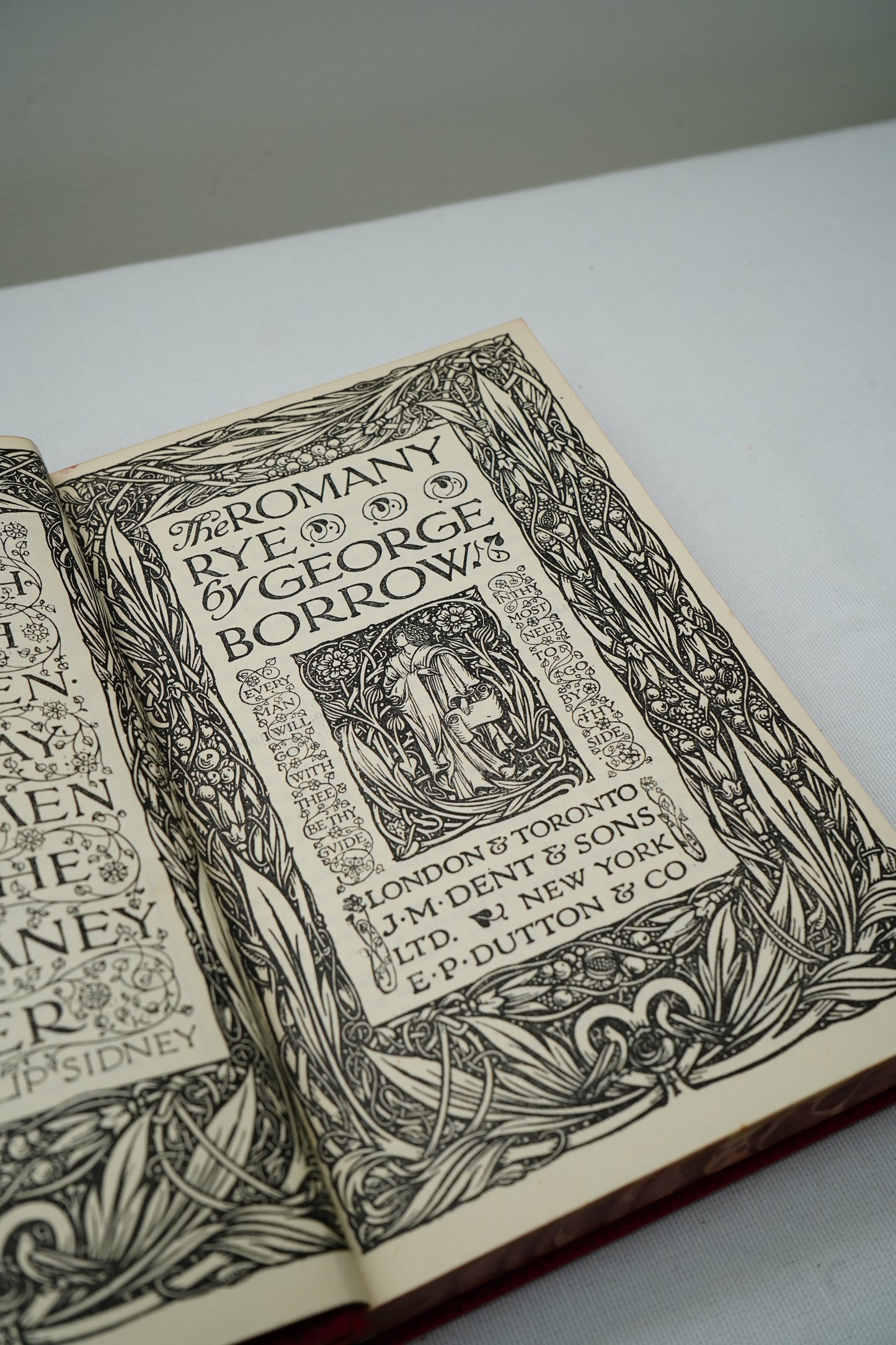 1906 The Romany Rye George Borrow Everyman’s Library Leather Prize Binding