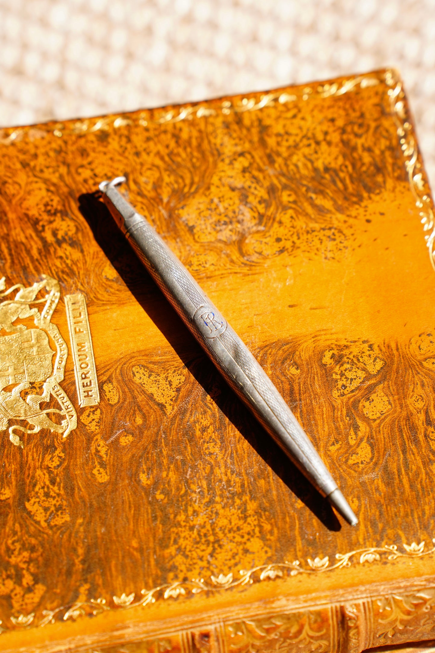 Antique Silver Plate Mechanical Pencil
