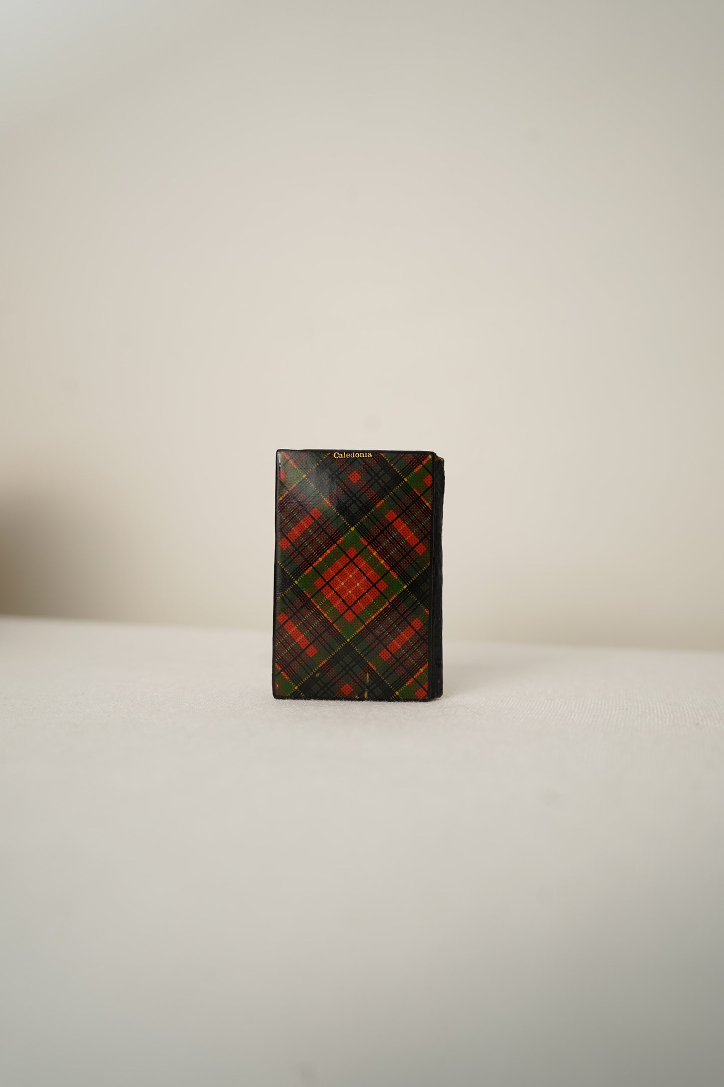 Victorian Scottish Tartanware Needle Case “Caledonia”, c. 1860–1880