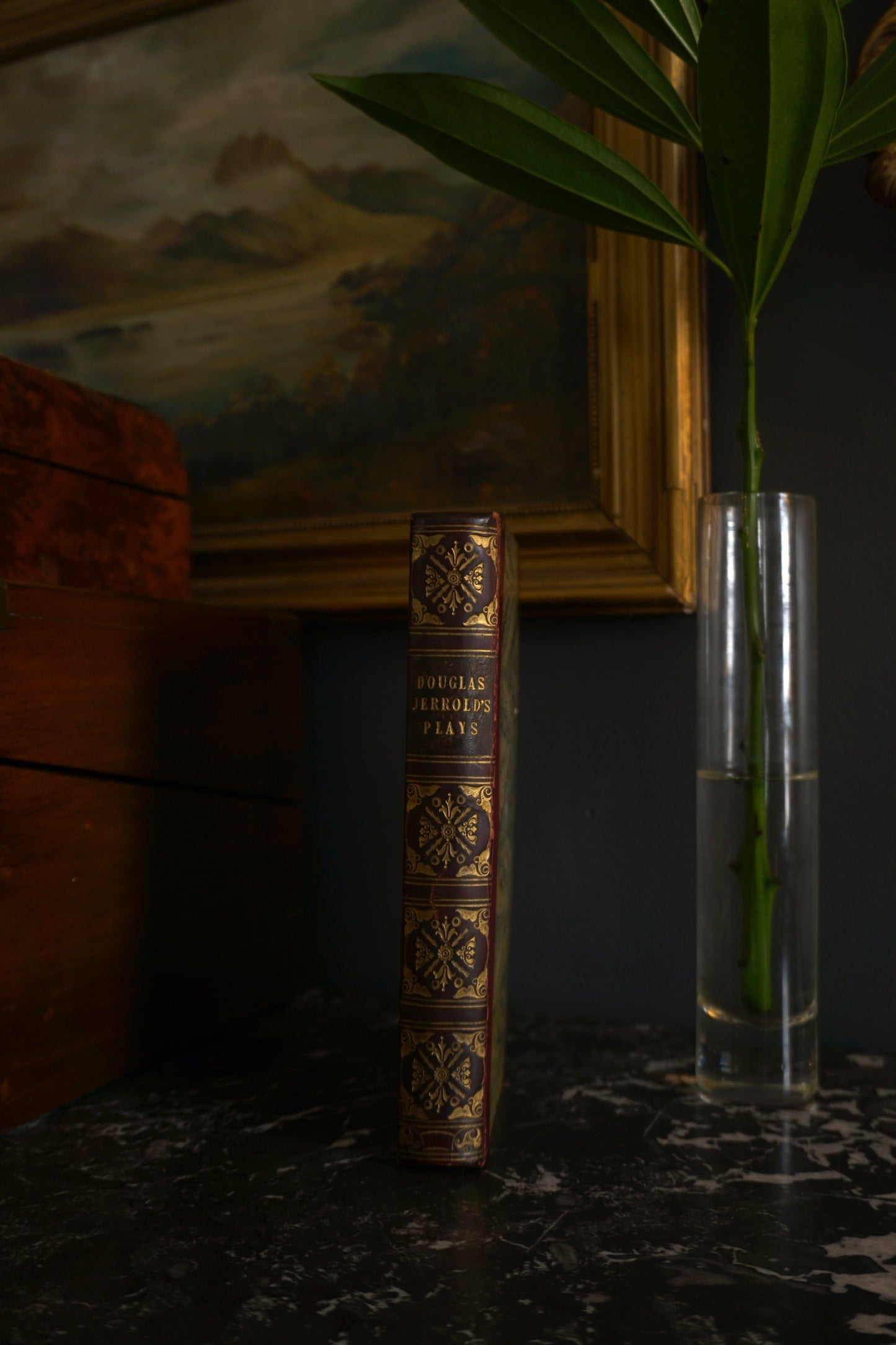 1809 "The Catspaw: A Comedy in Five Acts" Red Half Leather Book