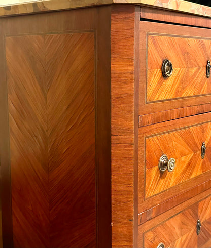 Antique French Louis XVI Lingerie Chest | French Chest of Drawers