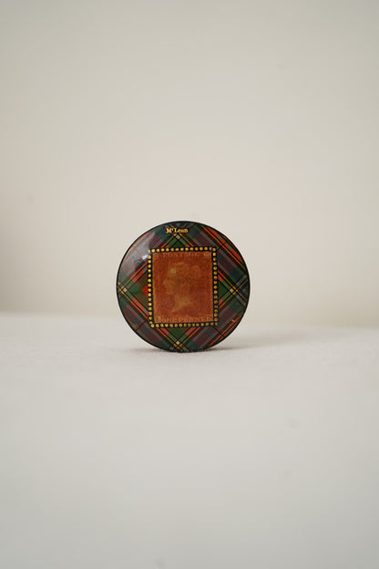 Victorian Scottish Tartanware Stamp Boxes with Queen Victoria Motifs, M'Lean