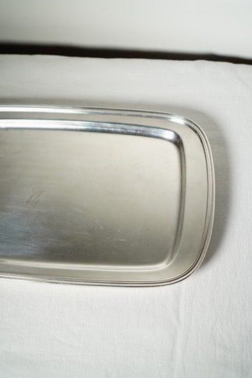 Pairpoint EPNS SilverPlated Tray, Collis W. M. Mouris Retail Mark, Early 20th Century