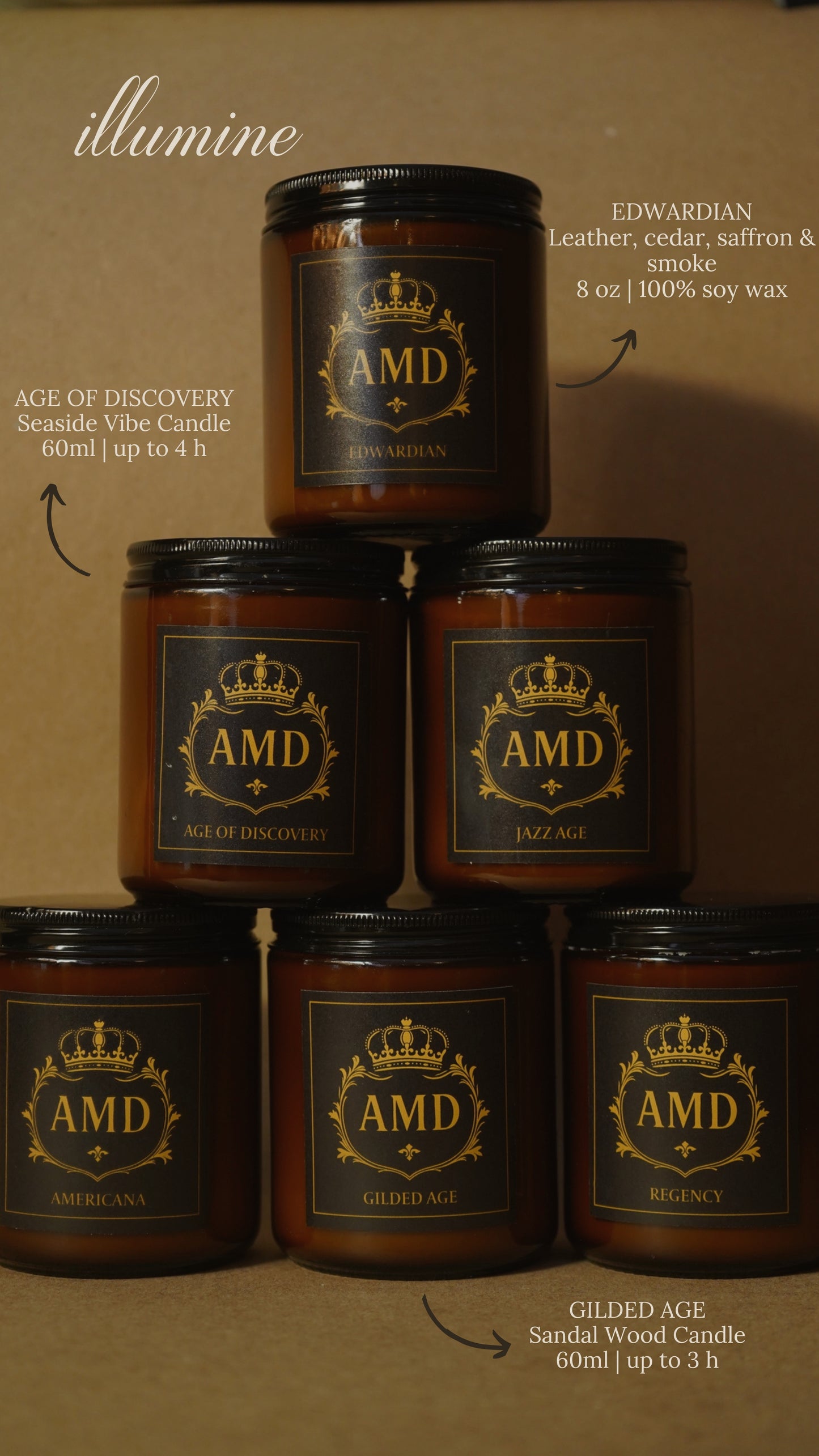 Illuminé 8 oz Signature Candle