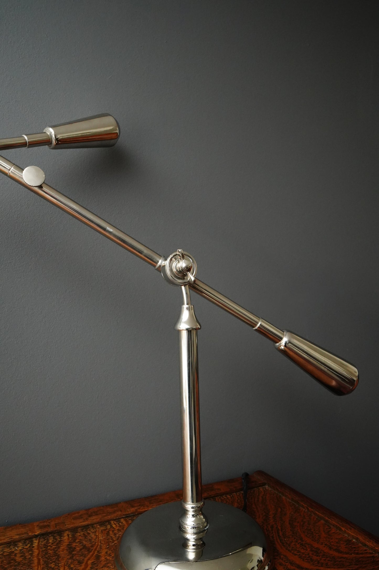 Chrome Adjustable Articulating Desk Lamp