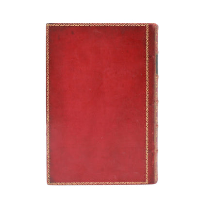 1912 "Highways and Byways in Sussex" Red Full Leather Prize Binding Book