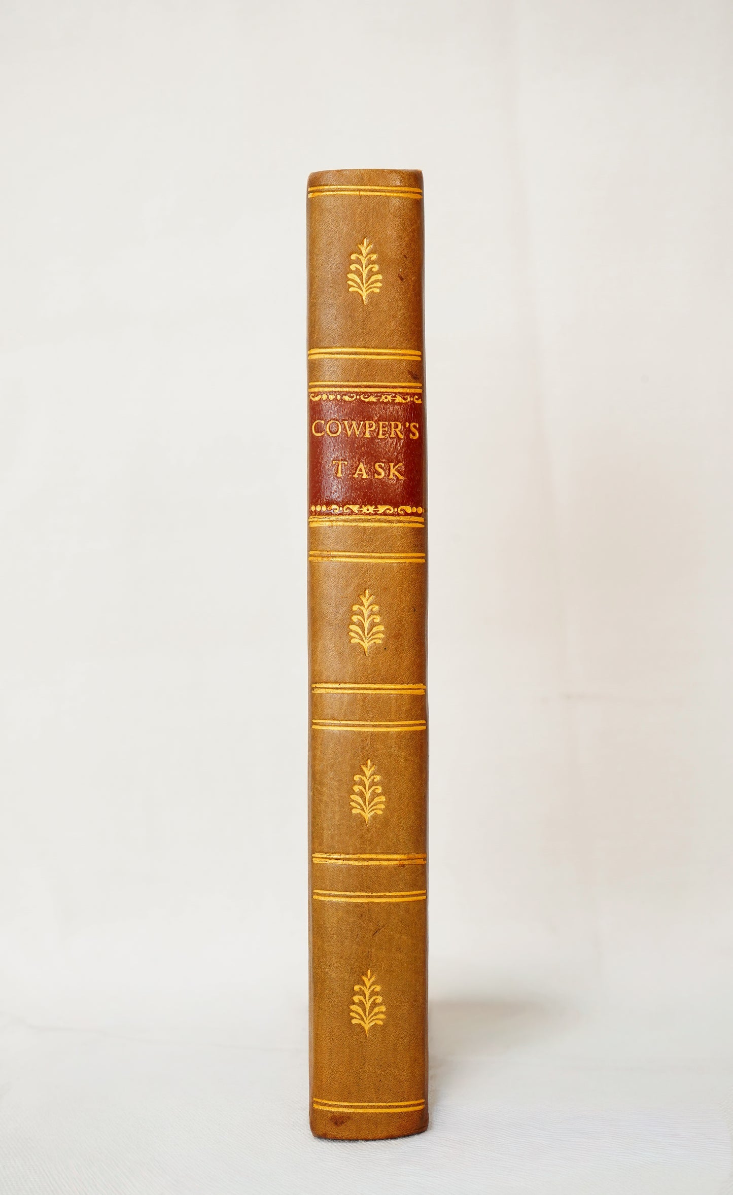1817 The Task by William Cowper Poetry Book