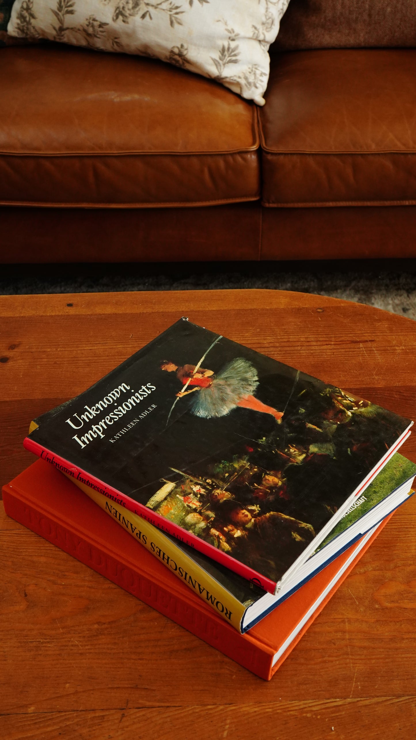 Vintage "Unknown Impressionists" Coffee Table Book