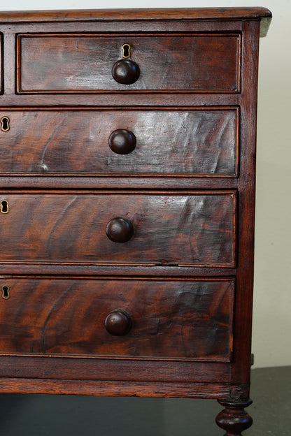 Victorian Miniature Mahogany Chest of Drawers
