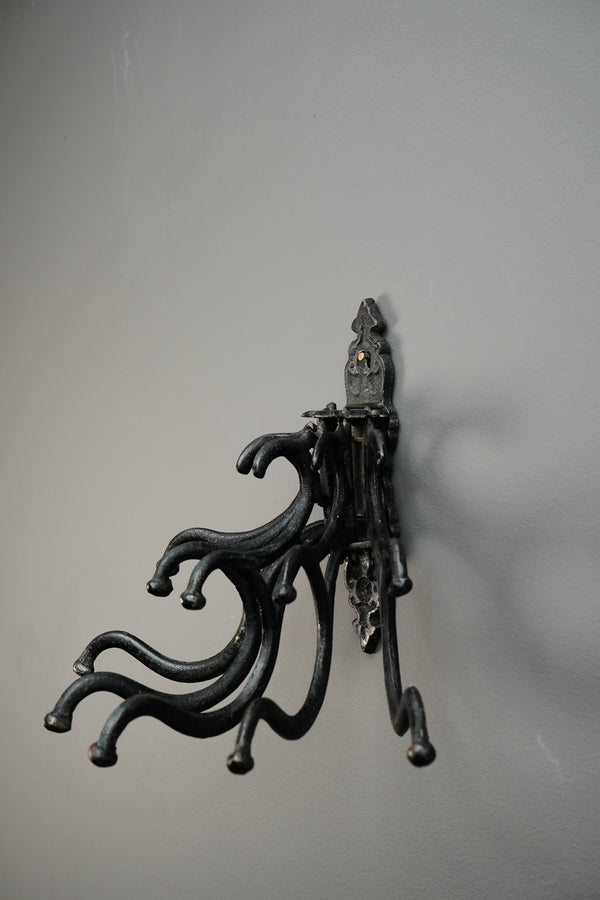 Vintage Swivel Octopus Wall Hook Rack | Coat Hooks