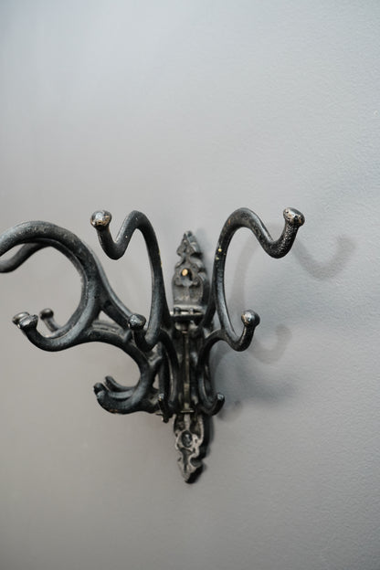 Vintage Swivel Octopus Wall Hook Rack | Coat Hooks