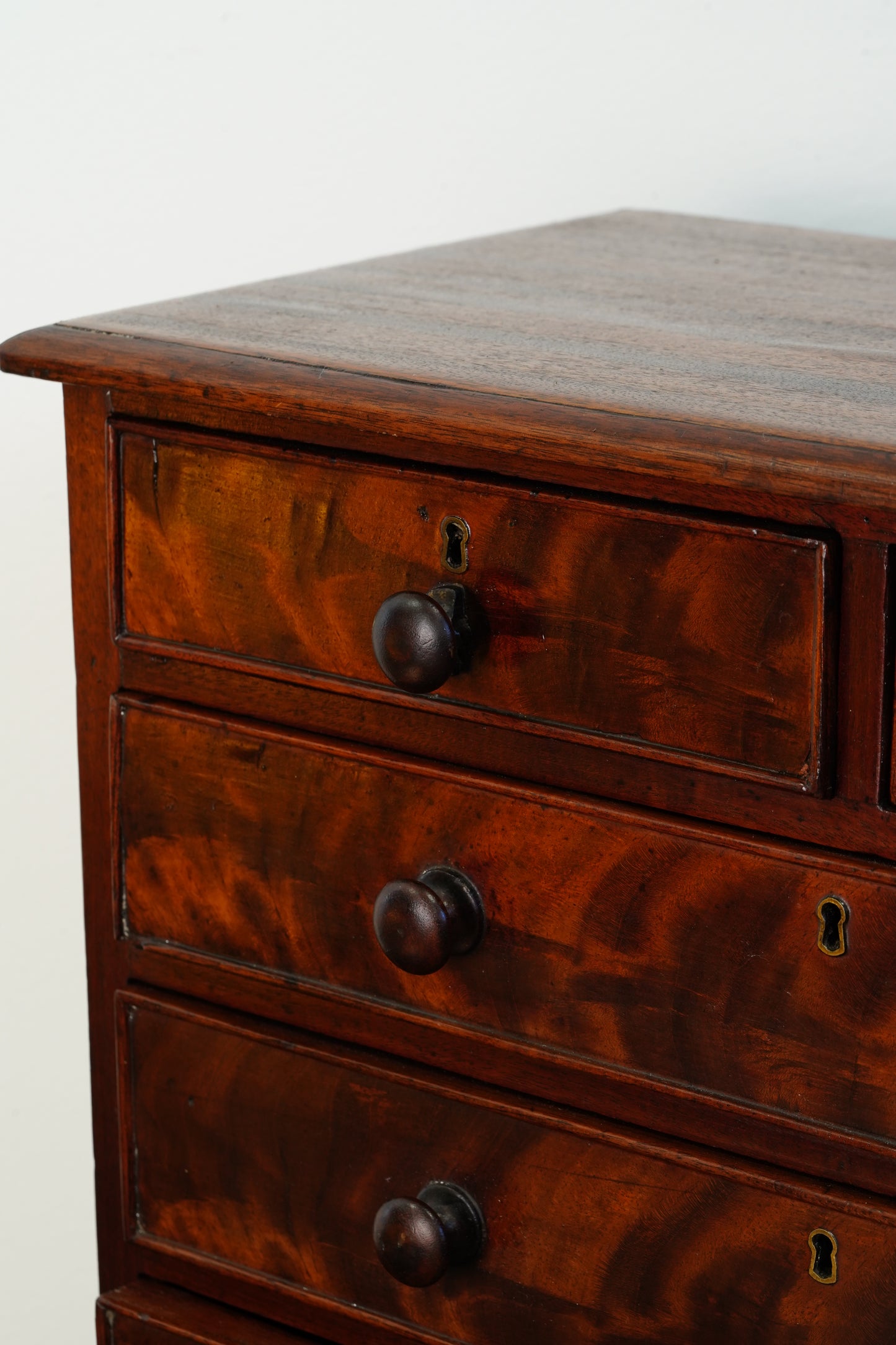 Victorian Miniature Mahogany Chest of Drawers
