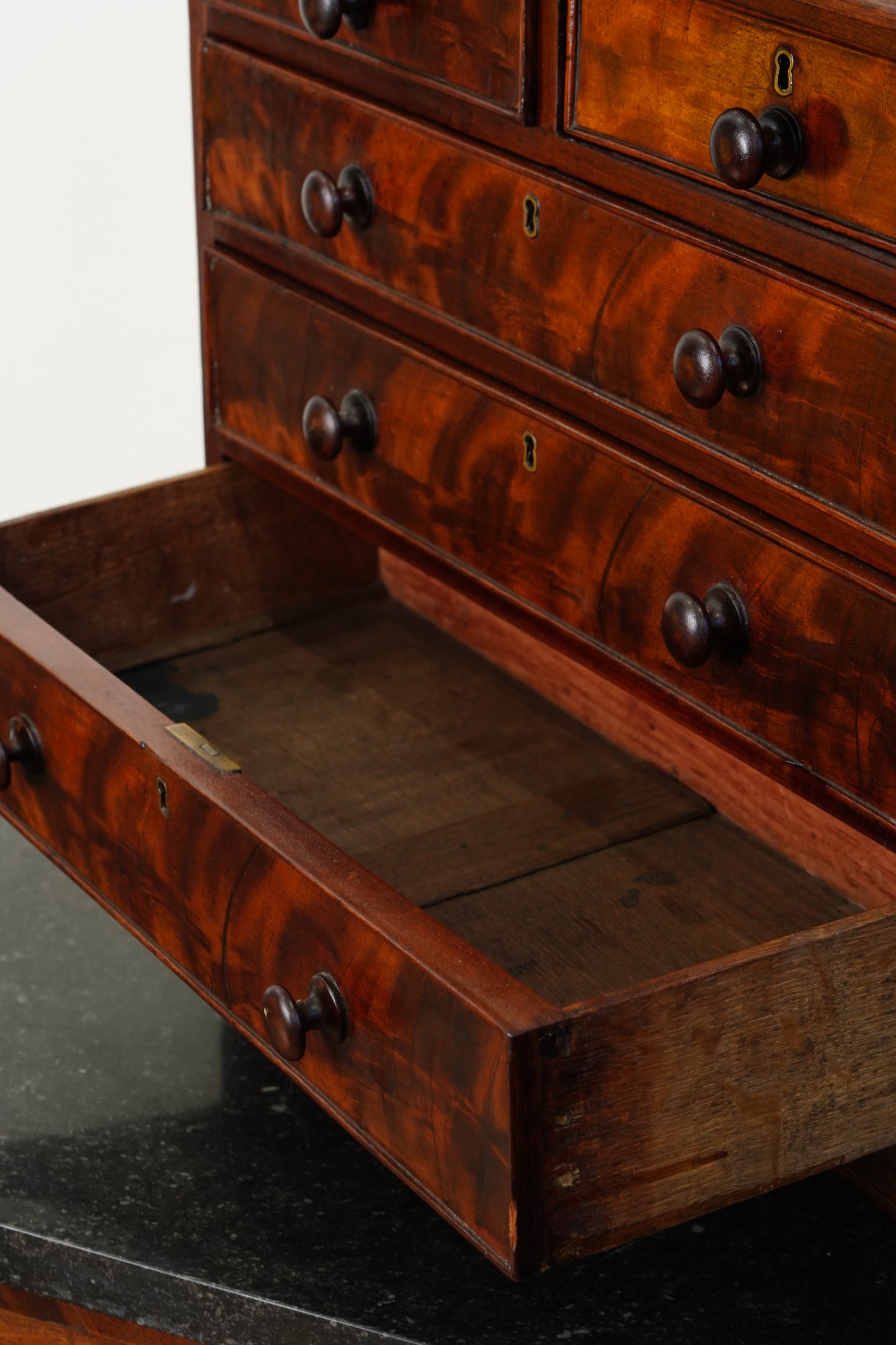 Victorian Miniature Mahogany Chest of Drawers