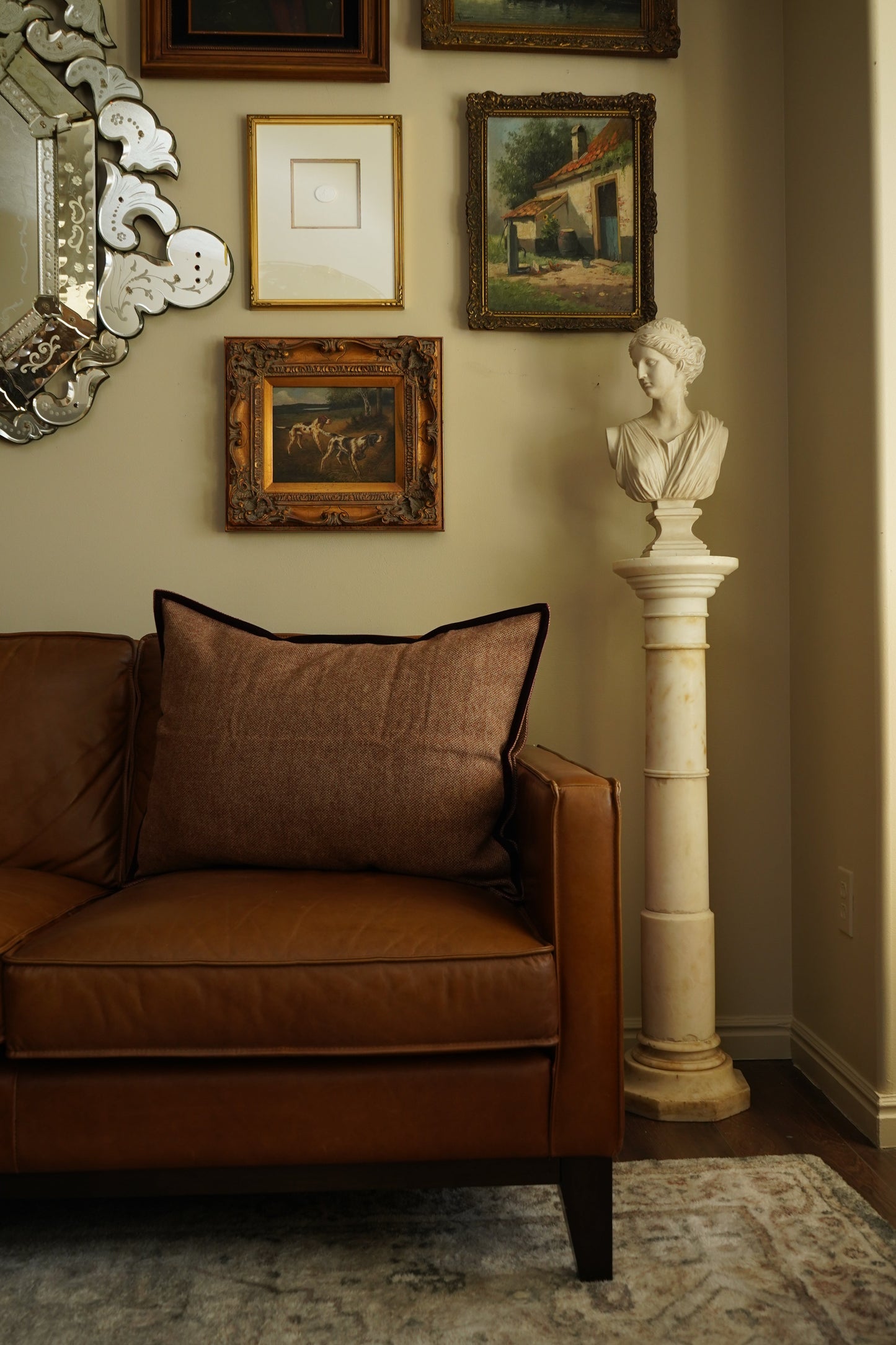 Ralph Lauren Brittany Tweed Wool Sham - Standard 20x26