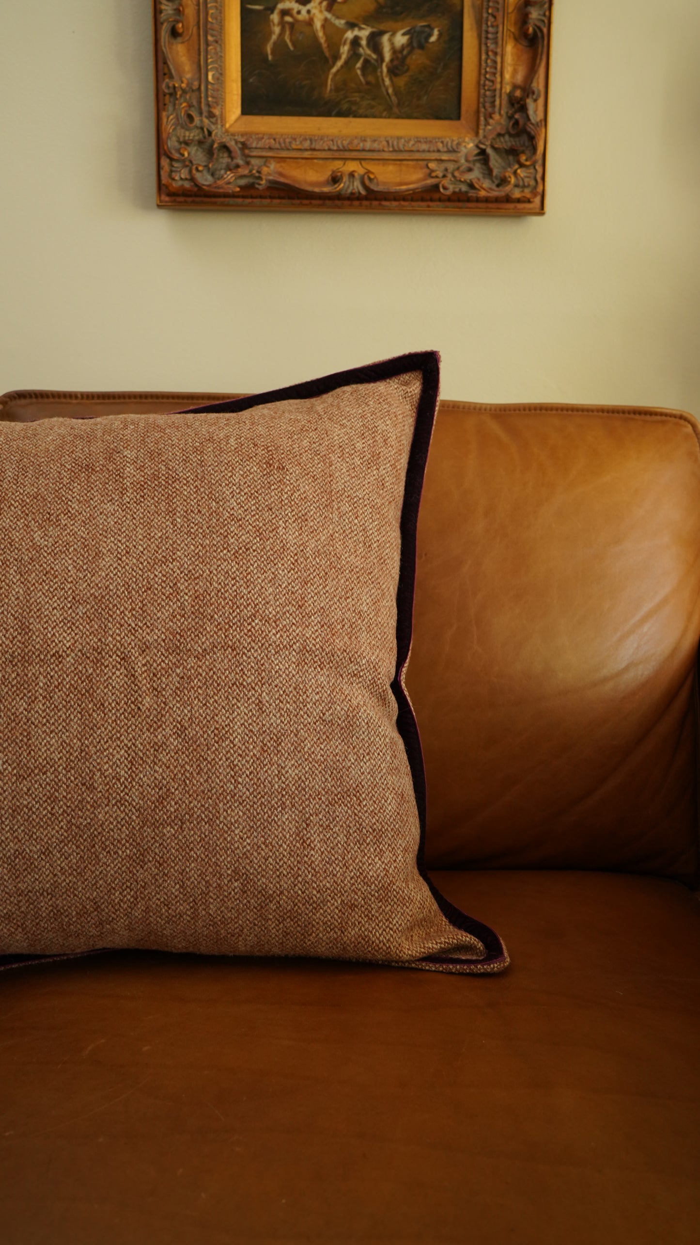 Ralph Lauren Brittany Tweed Wool Sham - Standard 20x26