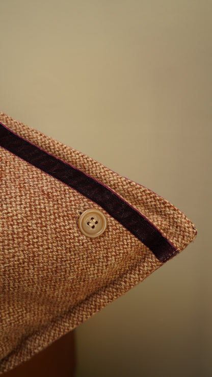 Ralph Lauren Brittany Tweed Wool Sham - Standard 20x26