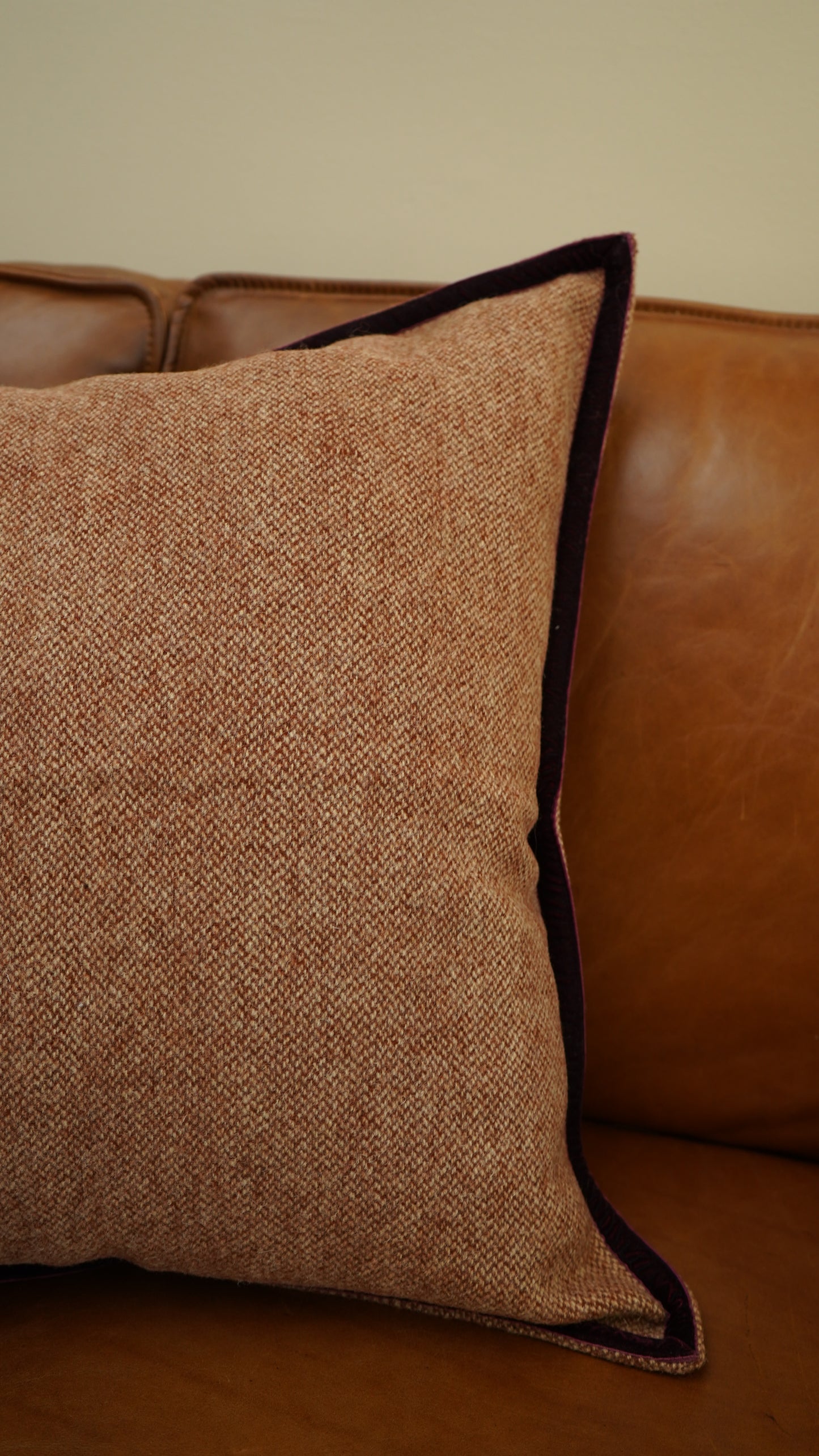 Ralph Lauren Brittany Tweed Wool Sham - Standard 20x26