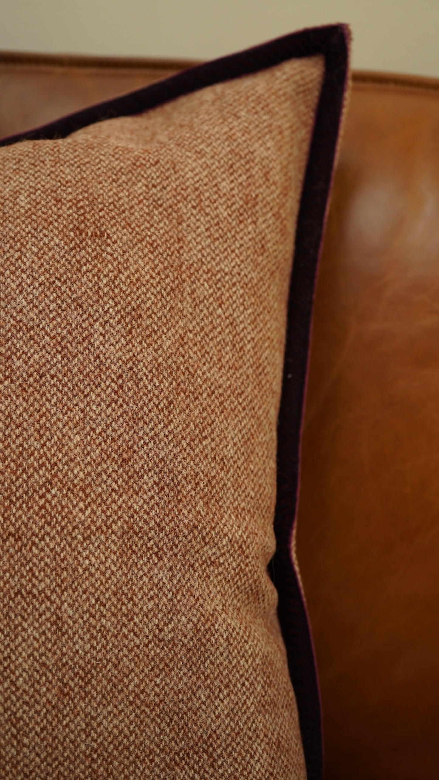 Ralph Lauren Brittany Tweed Wool Sham - Standard 20x26