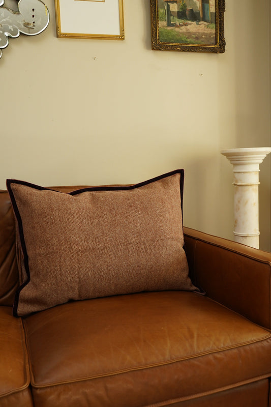 Ralph Lauren Brittany Tweed Wool Sham - Standard 20x26